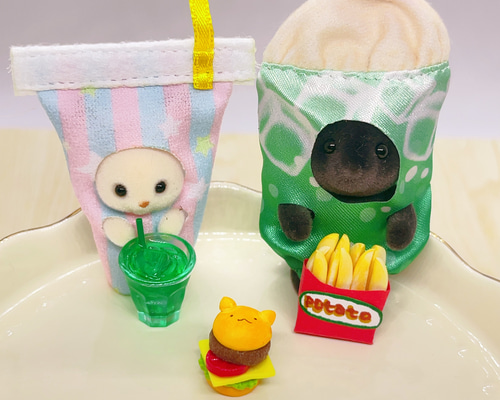 新品未開封　にゃんこバーガー　マスコットストラップ全10種15個セット　2004 2025年最新】にゃんにゃんにゃんこ にゃんこバーガーの人気