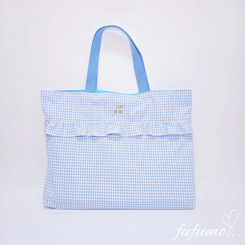 入園入学準備品5点セット＊ブルーギンガム 入園入学準備品5点セット＊ブルーギンガム その他入園グッズ