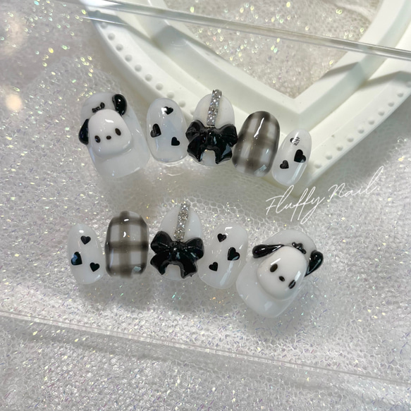 フルオーダー受付中/ 夢かわ 推し活 ちゅるんカラー 3D 3Dネイル 3D  