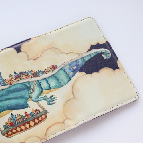 キーケース「ロンドンの夢を乗せたドラゴン」 キーケース 空想街雑貨店  