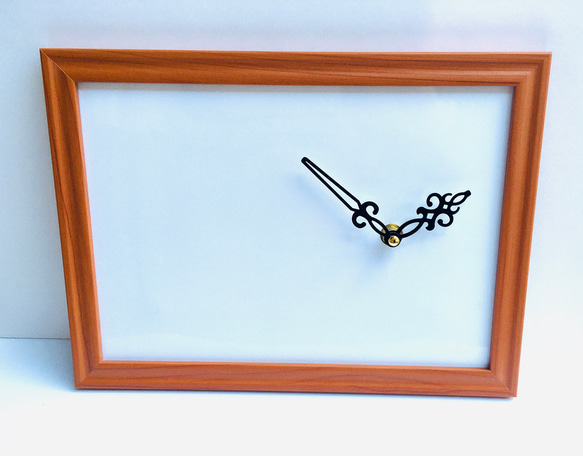 自分で描ける貴方だけのホワイトボード時計 掛け時計・置き時計 craft