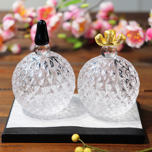 ガラスのお雛様 Frutta【箱付き】」シンプル 可愛い ナチュラル