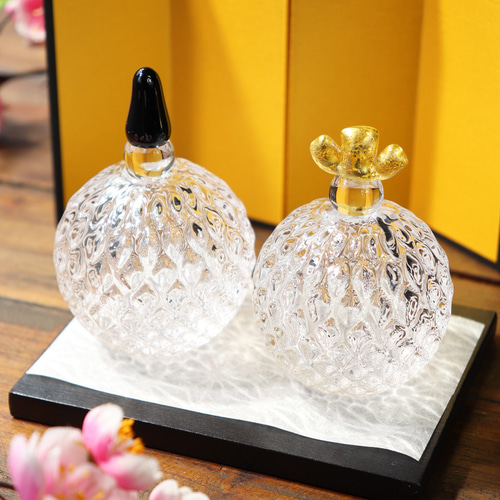 ガラスのお雛様 Frutta【箱付き】」シンプル 可愛い ナチュラル