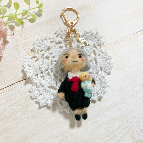 ♡世界にひとつのオーダーメイド♡羊毛フェルトマスコット お顔