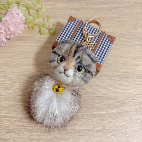 ♡世界にひとつのオーダーメイド♡羊毛フェルトマスコット お顔 ♡世界にひとつのオーダーメイド♡羊毛フェルトマスコット お顔