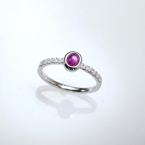 Pt900 スタールビーリング 0.71ct 指輪・リング Atelier Ozaki