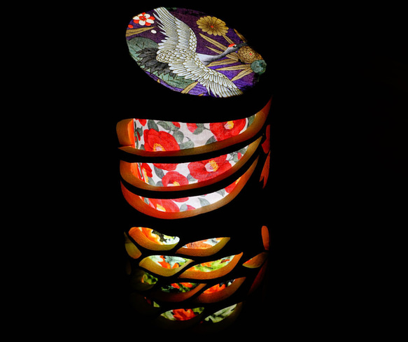 竹灯り・竹あかり・竹灯籠　～～ 癒しの灯り　華衣ライン★鶴華★～～ 竹灯り・竹あかり・竹灯籠 ～～ 癒しの灯り 華衣ライン☆鶴華