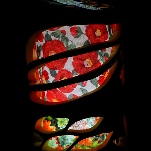 竹灯り・竹あかり・竹灯籠 ～～ 癒しの灯り 華衣ライン☆鶴華