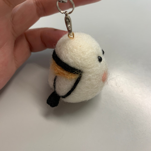 羊毛フェルト　シマエナガ シマエナガ羊毛フェルト 羊毛フェルト john 通販 17125974｜Creema