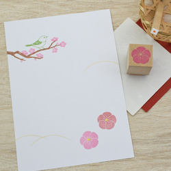 和菓子のはんこ 梅のはんこ 4枚目の画像
