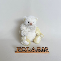 手のひらサイズのテディベア（オトナ色マルチ） ぬいぐるみ POLARIS