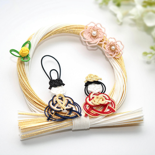 水引のひな祭りリース*雛飾り*しめ縄*お雛様*お内裏様*左近の桜