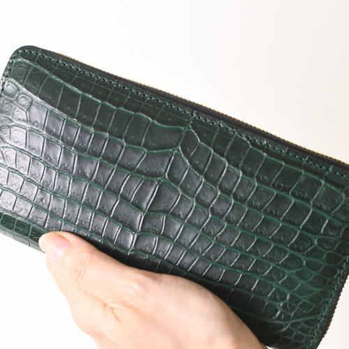 受注制作】embrace（エンブレイス）スモールクロコダイル（ダーク