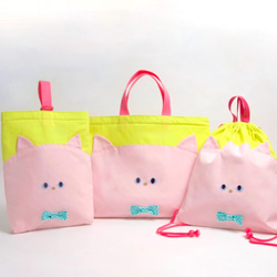 猫（ねこ） レッスンバッグ のおすすめ人気通販｜Creema(クリーマ