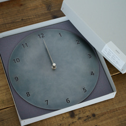 【受注製作】壁掛け時計 ＜タイプ2-300＞ 数字入り / 鉄 8枚目の画像