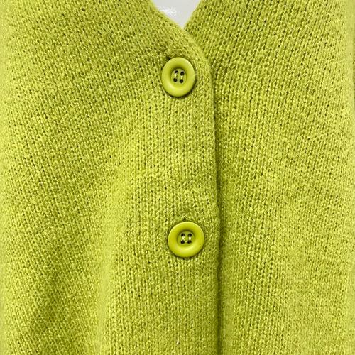 Oversized Knit Cardigan（pistachio green） ニットカーディガン