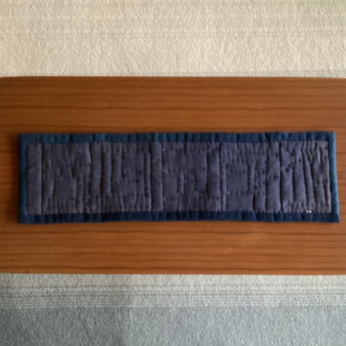 古布無地つなぎ パッチワークのテーブルセンター (短) その他