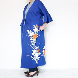 KIMONO Wrapped Dress&#39;n Coat - 獨一無二的 2 向禮服外套，由和服製成！ 第2張的照片