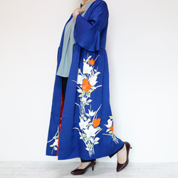 KIMONO Wrapped Dress&#39;n Coat - 獨一無二的 2 向禮服外套，由和服製成！ 第7張的照片