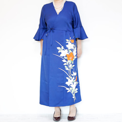 KIMONO Wrapped Dress&#39;n Coat - 獨一無二的 2 向禮服外套，由和服製成！ 第16張的照片