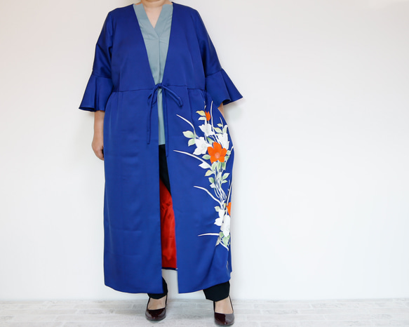 KIMONO Wrapped Dress&#39;n Coat - 獨一無二的 2 向禮服外套，由和服製成！ 第1張的照片