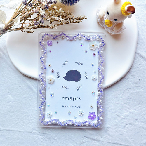 トレカケース デコ トレカデコ 推し活 名刺入れ・カードケース *mapi