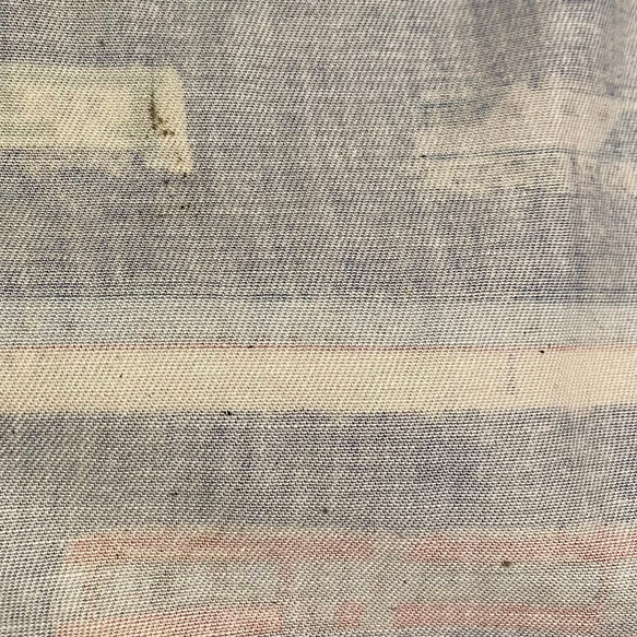 電車柄☆100〜110こどもエプロン、三角巾、巾着3点セット 9枚目の画像