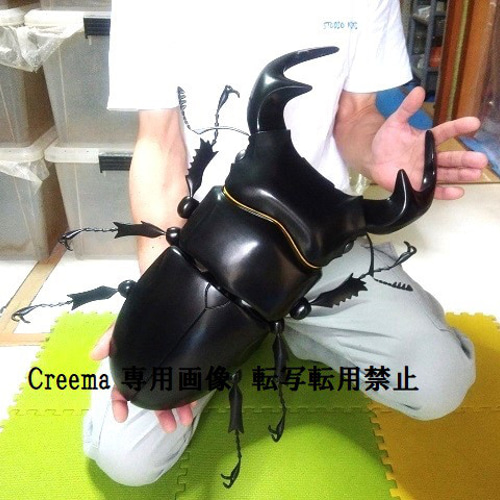 グランディスオオクワガタ 超大型 MEGA リアルフィギュア 立体