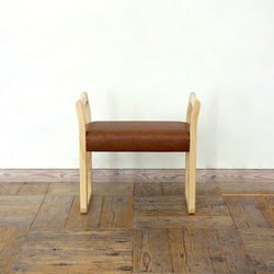 仏間座椅子（NA×Ba-04ライトブラウン） 2枚目の画像