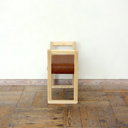 仏間座椅子（NA×Ba-04ライトブラウン） 4枚目の画像