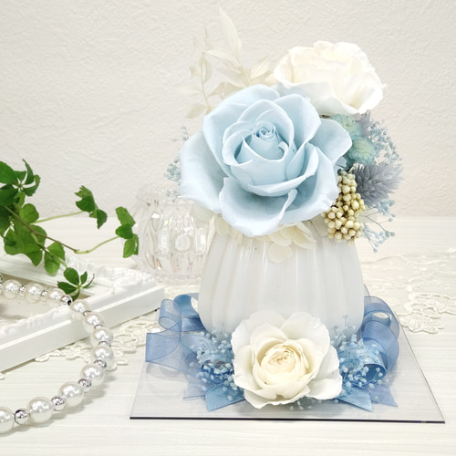 仏花オーダー専用ページ　プリザーブドフラワー仏花　お供えの花 楽天市場】お供え 仏花 プリザーブドフラワー 御供 花 仏壇用
