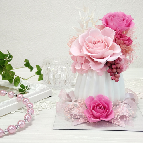 仏花オーダー専用ページ　プリザーブドフラワー仏花　お供えの花 送料無料】ペット仏花 プリザーブドフラワー 仏花 お供え花