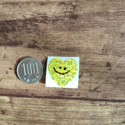 【全て手描き！】キラキラハートシール　たっぷり90枚！ 5枚目の画像