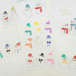 Snow Manスタンプセット 5枚目の画像