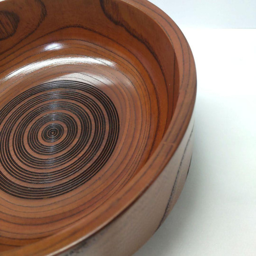 山中漆器 お椀 | しらさぎボウル ナチュラル | 欅 | 白鷺木工