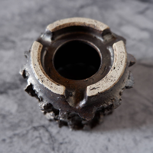 2号燻し金彩鉢62 塊根植物 多肉植物 コーデックス 盆栽 植木鉢