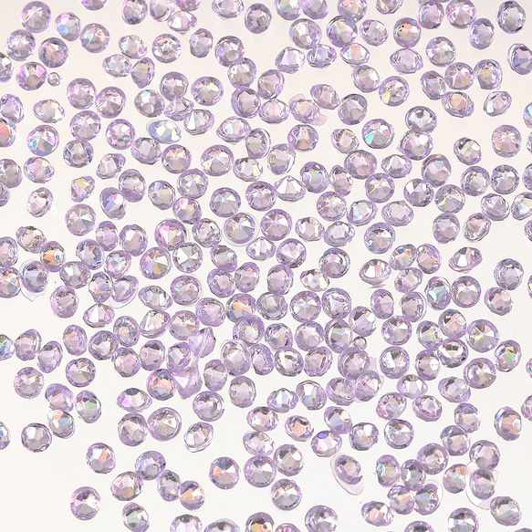 ラインストーン 紫 3ｍｍ Vカット オーロラ 9000粒 ネイル レジン ハンドメイド 手芸 パーツ BD3616 1枚目の画像