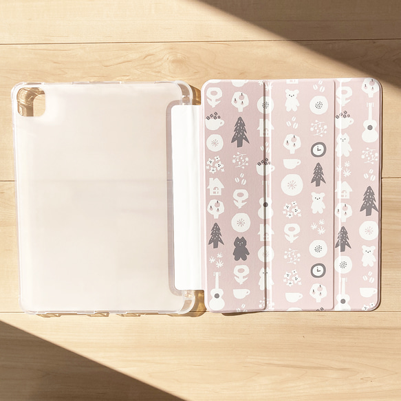 iPadケース「北欧雑貨気分」ipad ピンク【春色新作2024】 3枚目の画像