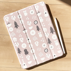 iPadケース「北欧雑貨気分」ipad ピンク【春色新作2024】 1枚目の画像