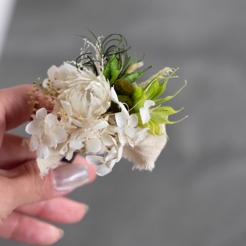 宅急便コンパクト送料無料】Preservedflower Corsage Msize/コサージュ