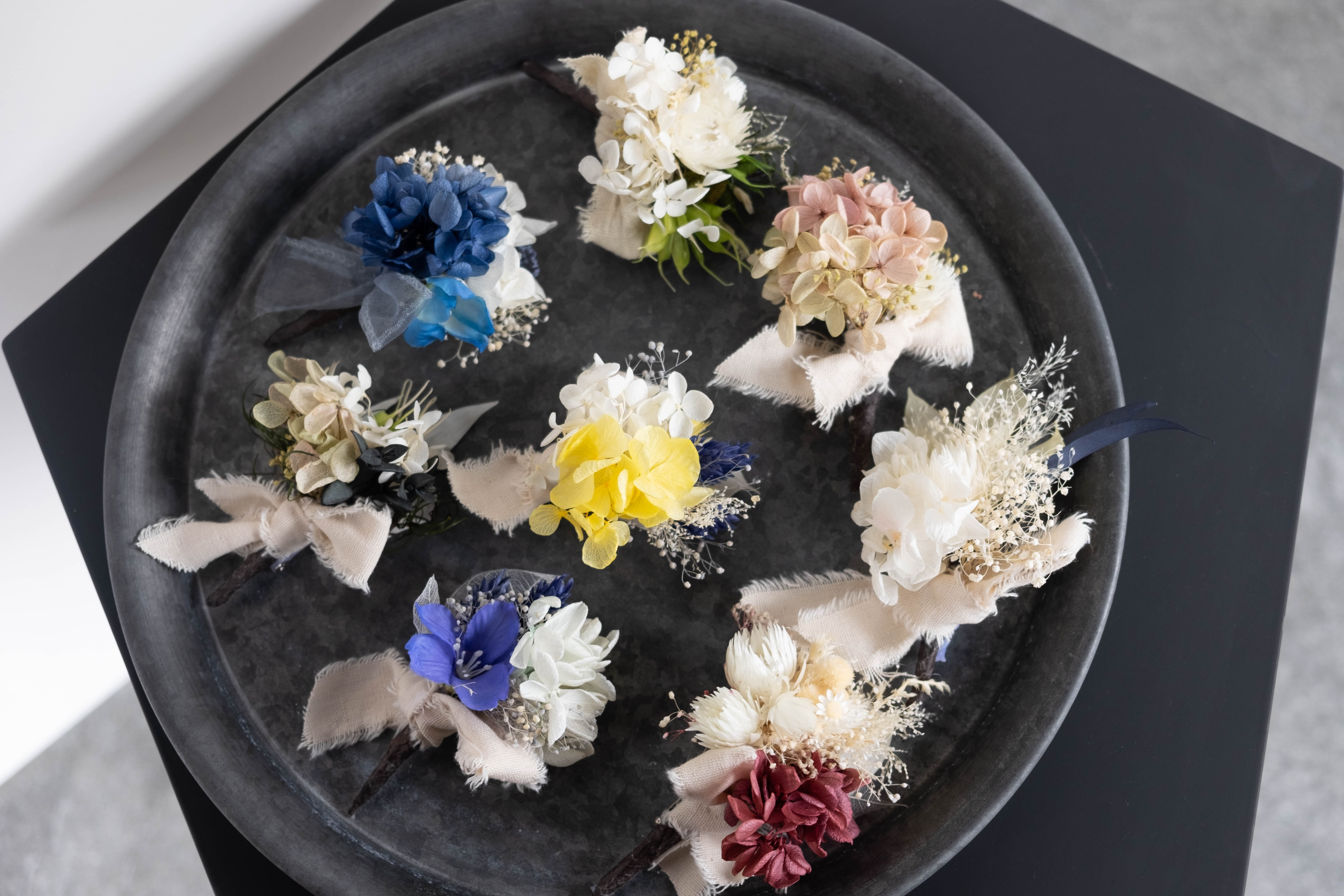 カネコイサオ フラワーブーケコサージュ2個set カネコイサオ フラワー