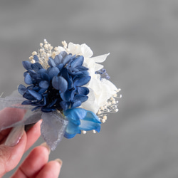 【宅急便コンパクト送料無料】Preservedflower Corsage Msize/コサージュ/プリザーブドフラワー 12枚目の画像