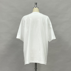 SALE 春 夏 異素材切り替え ビッグTシャツ レディース トップス ボーダー柄 ドット柄 水玉柄 ベルポニー 12枚目の画像