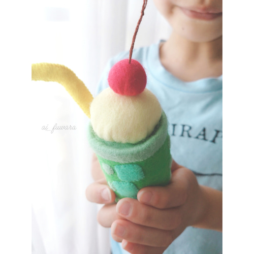 フェルトのお子様ランチセット♡フェルトおままごと おもちゃ・人形