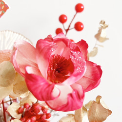 瀞愛天然-永生玫瑰喜慶年花含禮盒卡片 第9張的照片