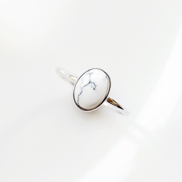 ハウライトのリング 指輪・リング alpha Vir 通販 17129846｜Creema