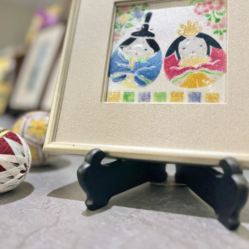 ひな祭り七宝焼｜額｜だるま雛 その他インテリア雑貨 安藤七宝店 通販