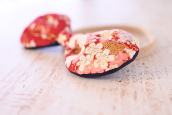 桜の袴スタイ♡初節句♡お食初め♡♡レース 11枚目の画像