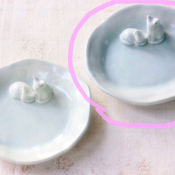 jewelrydish(ねこちゃんたち)　水色 10枚目の画像