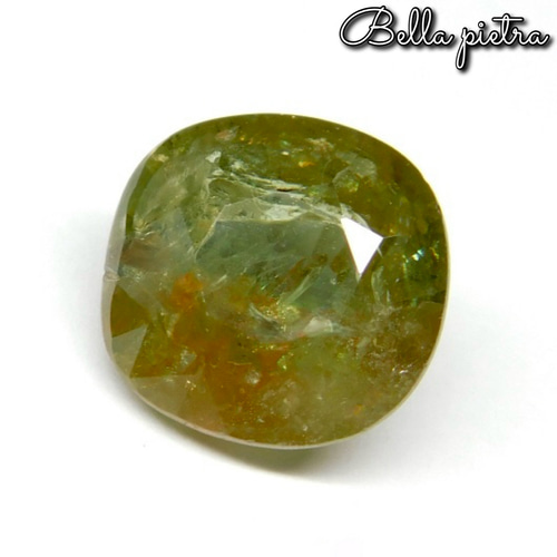 特大！4.419ct☆非加熱☆希少☆天然デマントイドガーネット